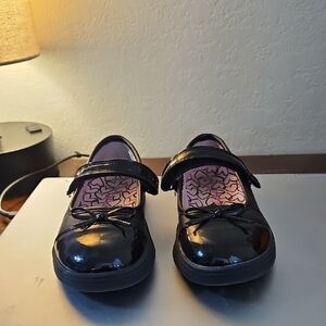 Black Patent Leather Kids Shoes